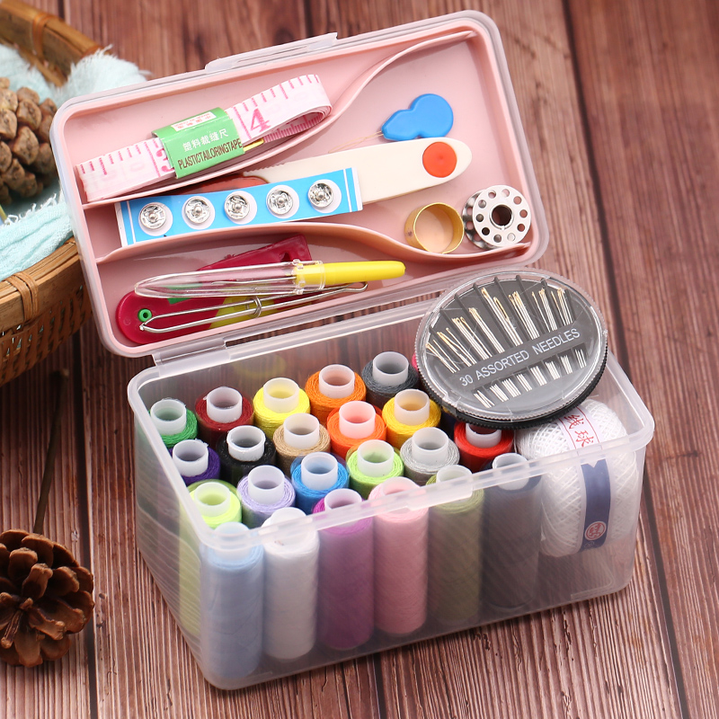 Household sewing needle management box Hand sewing small portable high-grade needle and thread package tools Needle and thread manual practical suit Large