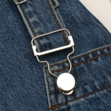 Металлический комбинезон, регулируемая пряжка, джинсы, аксессуар, эффект подтяжки