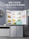 Haier 476L cross-folding four-door first-class energy-efficiency variable frequency ultra-thin embedded air-cooled frost-free household refrigerator