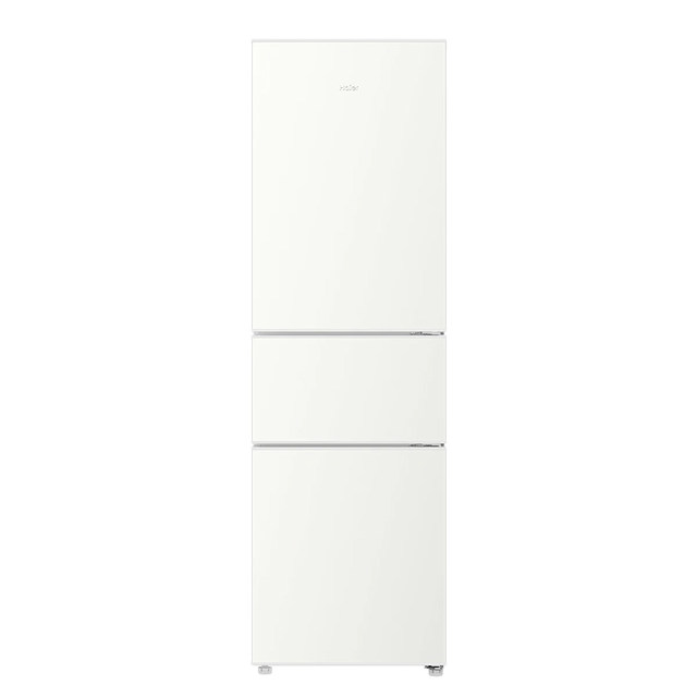 Haier BCD-218LHC300GL three-door household dormitory energy-saving low-noise small household refrigerator