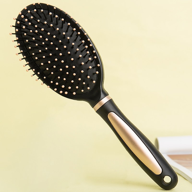 Unhurt Hair Hot head Home Universal Rolling comb Roll hair comb Inner Buckle Large Back Head Air Cushion Comb Tool Styling Hair Salon