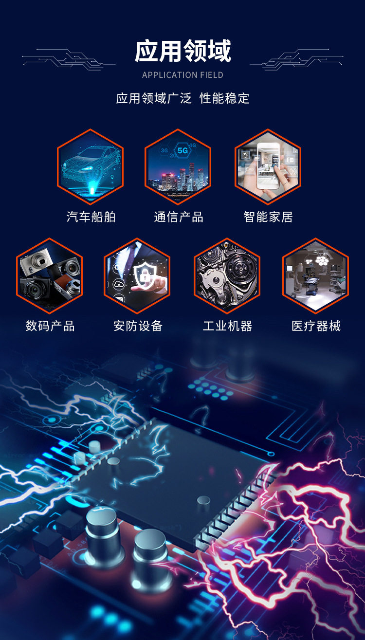 Triode complete chip BOM with single integrated circuit IC single chip two or three transistor electronic components