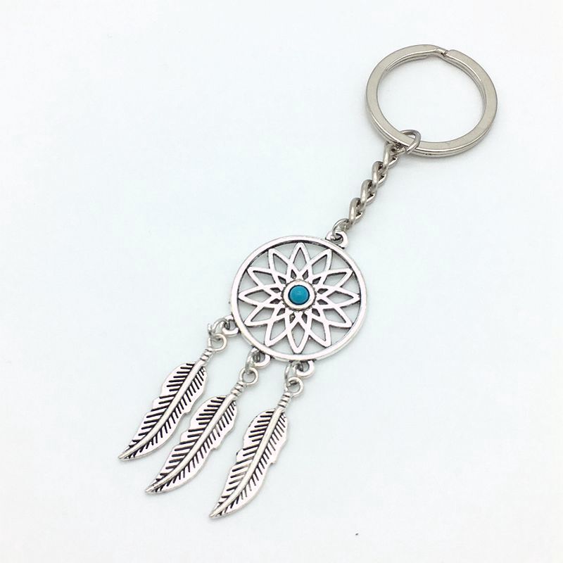 Ebay and Amazon's Best-Selling Alloy Dream Catcher Tassel Pendant Keychain