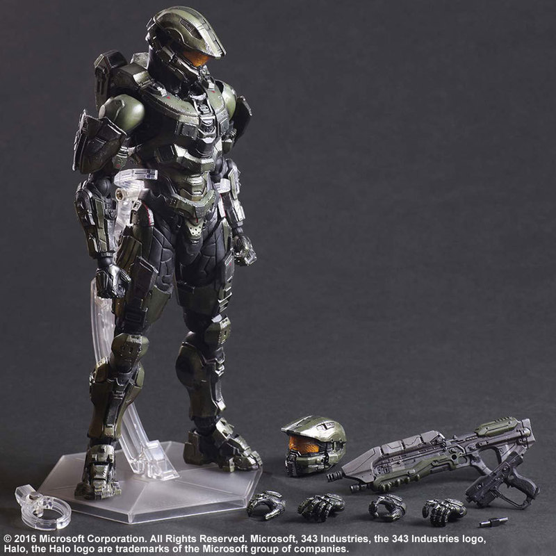 Pa Modified Halo Halo Effect Officer Movable Action Figure Model Ornament Doll Toy Pa Modified Halo Halo Effect Officer Movable Action Figure Model Ornament Doll Toy