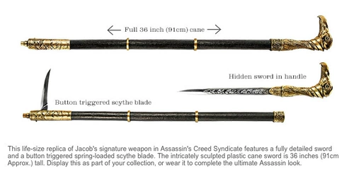 Assassin Cosplay Props 6 -го поколения рукав меч Steadga Xiong Xiong Меч навод