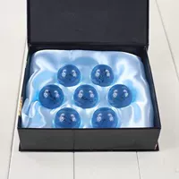 7 синих 4,3 см бусины дракона
