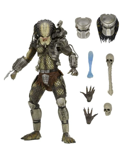 NECA Iron Blood Warrior P1 Охотник на джунгли Ultimate Deluxe Edition 7 -Inch Saint может обрабатывать модели украшения