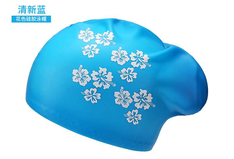 Mũ bơi silicon nữ dài tóc nữ trưởng thành không thấm nước mũ bơi nữ thời trang Hàn Quốc thiết bị bơi dễ thương - Mũ bơi 	combo mũ kính bơi	