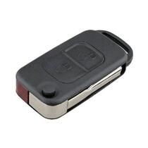 Flip Folding car Shell Remote Key Fob Case 2 Button For