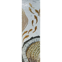 Индивидуальный 0,1 квадратный метр 10 ледяной фарфоровой золотой сдвиг фольги