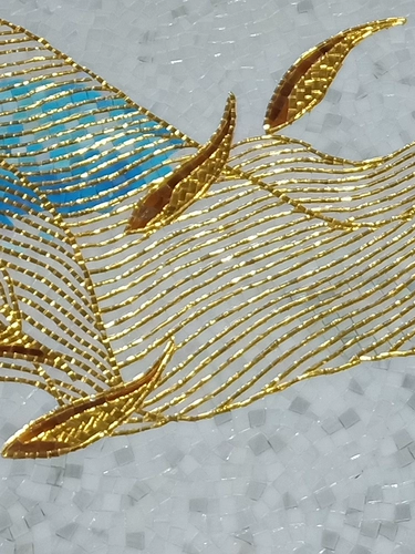 Новые мозаичные пазлы в китайском стиле, мозаика, входные декоративные картины, подвесные картины, фоновые стены, мозаичные фрески, виллы