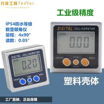 Digital Display Inclinometer Electronic Angle Gauge level gauge Protractor gradiometer horizontal ruler with magnetic plastic shell