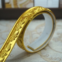 European-style pvc soft line decorated border frame package package pu solid wood decoration gypsum line background wall