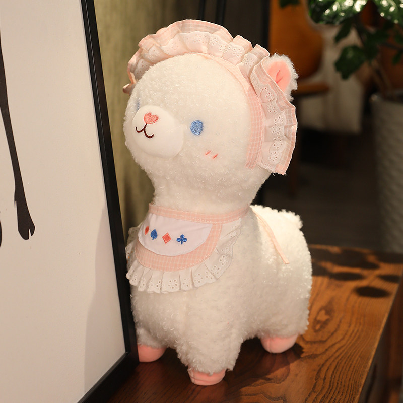 Alpaca doll plush toy small rag doll cute lamb doll pillow sleeping children birthday gift girl