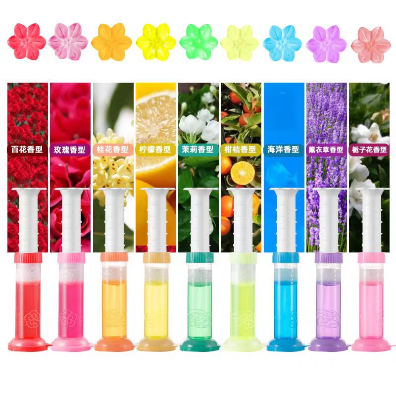 Toilet Flower Deodorizer, Toilet Odor Remover, Toilet Cleaning Gel, Petal Deodorizer, Fresh-Scented Toilet Cleaner, Magic Cleaning Agent Toilet Flower Deodorizer, Toilet Odor Remover, Toilet Cleaning Gel, Petal Deodorizer, Fresh-Scented Toilet Cleaner, Magic Cleaning Agent