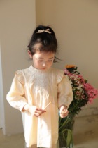 (Spot) Bean a few moms girl Twisted Strap Vest Suit 2022 Spring loaded Korean version Children jacket Two sets