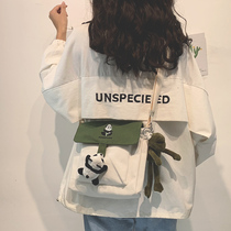 Single shoulder bag Pack woman bag 2022 new stylish cute cloth bag Inwind 100 hitch student sails bag female slanted satchel