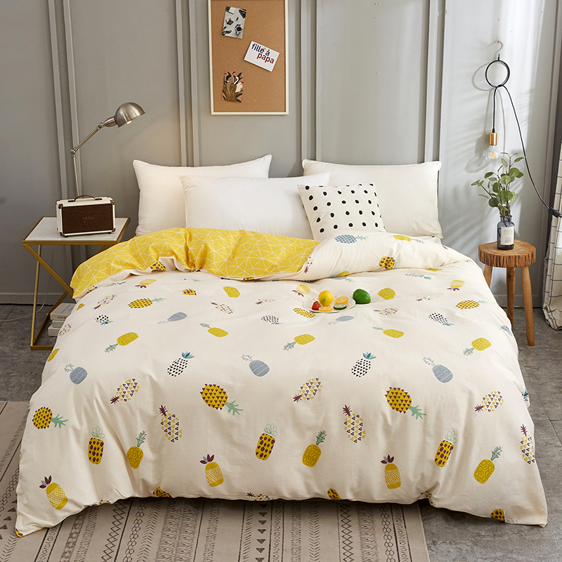 Pure Cotton Quilt Cover Single single Summer Single 1 5x2 0 m All cotton Home Biathlon thin section 200x230 minimalist quilt cover