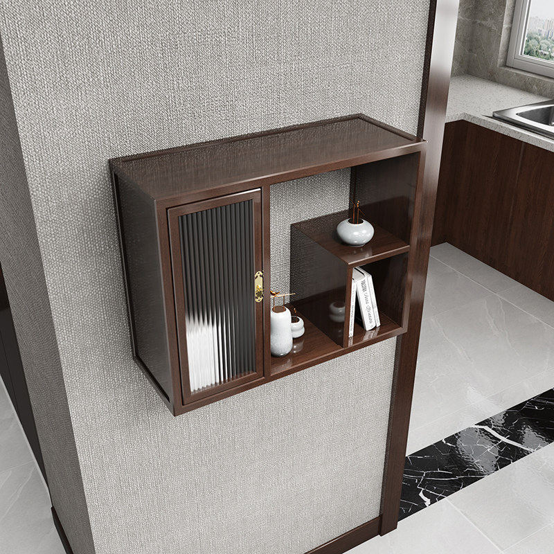 Wall solid wood wall-mounted shelf wall shelf iron living room bookshelf wall laminate hanger decorative partition