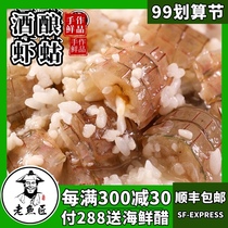 Old fish craftsman shrimp Mantis stuffed shrimp shrimp crawled Mantis drunk seafood shrimp Ningbo specialty 750g