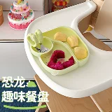 Стульчик для кормления, детская обеденная тарелка, силиконовая посуда для кормления для еды для тренировок, ложка