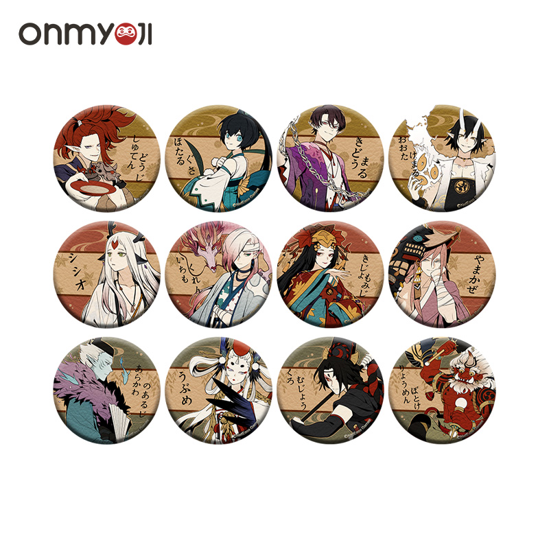 onmyoji Yin and Yang Division Playa Fall-Moral Iron Badge Portfolio YYS Net Easy Game Official Perimeter