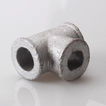 DN250 cast steel galvanized ball valve tee handle DN100 sleeve steel tube plate hand switch DN150DN200 flat hole