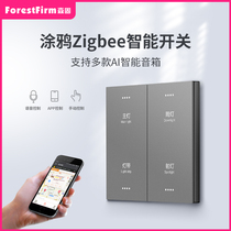 Xiaoai classmate voice control Mijia smart switch Mobile phone timing Tuya zigbee smart home system