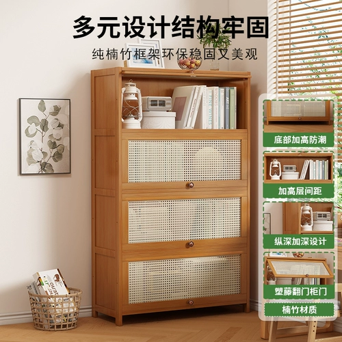 Книжный шкаф, система хранения из натурального дерева, книжная полка, популярно в интернете