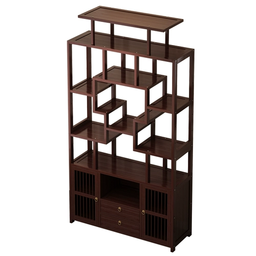 Новый стеллаж Bogu в китайском стиле из немассивного дерева Duobao Pavilion стеллаж для хранения чая витрина офисный чайный сервиз украшения стеллаж для хранения