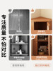 Corner Storage Rack for Living Room, Home Use, Retro Corner Storage Cabinet, Non-Solid Wood, Multi-Functional Corner Cabinet, Miscellaneous Storage Cabinet