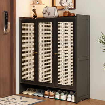 Multi-Layer Shoe Rack for Home Entrance, Shoe Cabinet Storage Solution, Stylish Indoor Large-Capacity Shoe Storage Cabinet