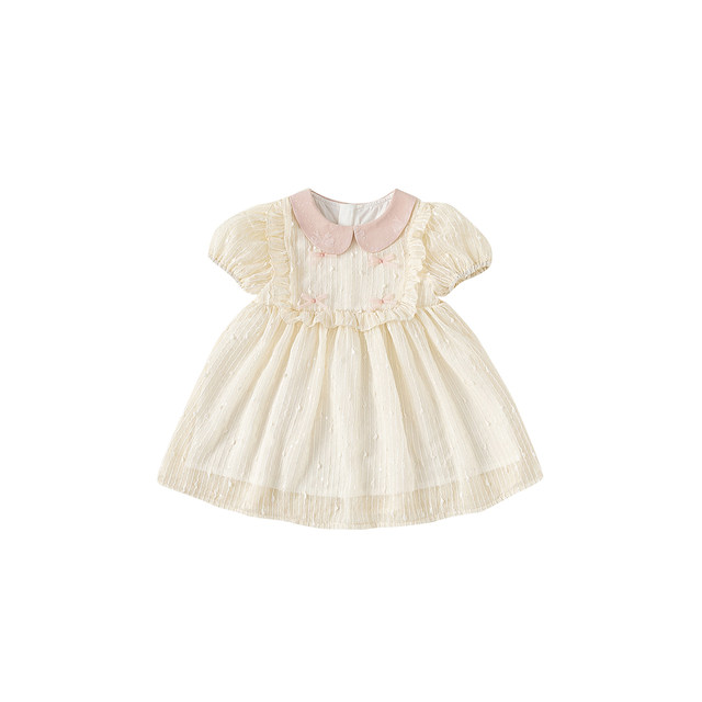 ເດັກຍິງ dress summer dress 2024 new baby girl dress summer little girl fashionable princess dress children's dress