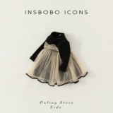 Весеннее утепленное платье, модная юбка на девочку, комплект, лонгслив, осенний наряд маленькой принцессы