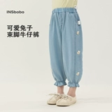 Средство от комаров, детские штаны, тонкие джинсы для девочек