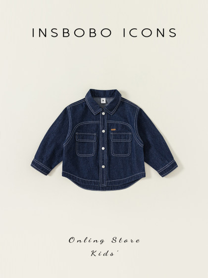 男童外套2025春季新款儿童衣服女童牛仔外套小男孩外套童装春秋款