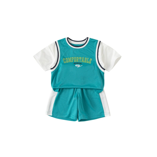 INSbobo Комплект, спортивный костюм, летняя одежда, в западном стиле