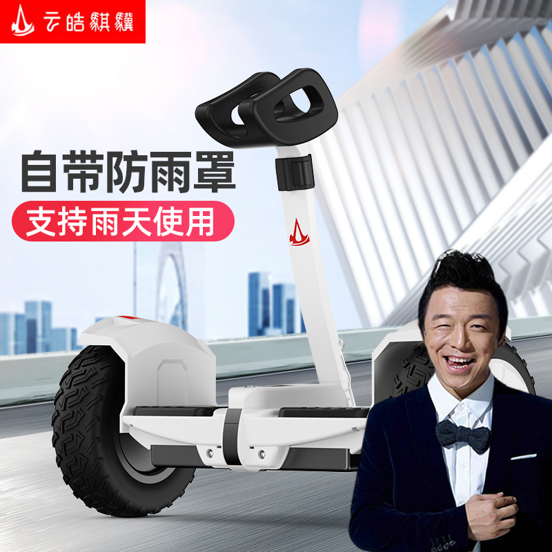 大人用電動スマートバランスカー、オフロード配達ライダー専用のアップグレード版、雨天時の通勤に使用可能
