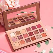 INS Super fire Desert Rose 18 color eye shadow palette Earth color glitter sequins Matte pearlescent beginner net red models