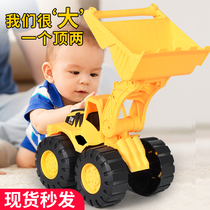 Large excavator Baby excavator Excavator digging hook machine Inertial engineering car Childrens toy car model