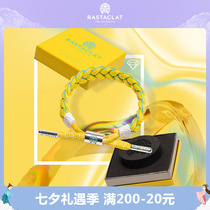 RASTACLAT Official Small Lion Sneakers Series Diamond Limited Couple Men And Women Shoelace Bracelet Rope