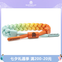 RASTACLAT Official Small Lion Gradient Series Orange Blue Gradient Girls Mini Couple of hand chains