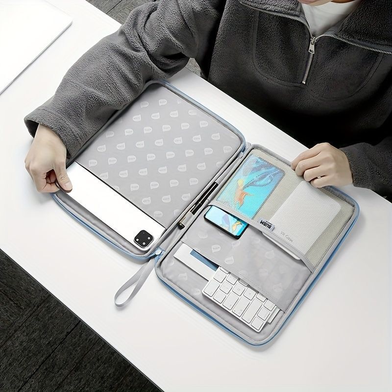 Tablet Carrying Bag, Portable Tablet Laptop Bag, iPad Storage, Portable Handbag, New Style, Unisex, Anti-Scratch