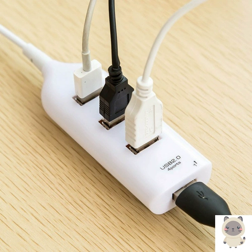 USB Splitter Seat U Disk Keyboard Hub Hub Extensor One Перетащите четыре мульти -интерфейсного компьютера UBS Notebbook