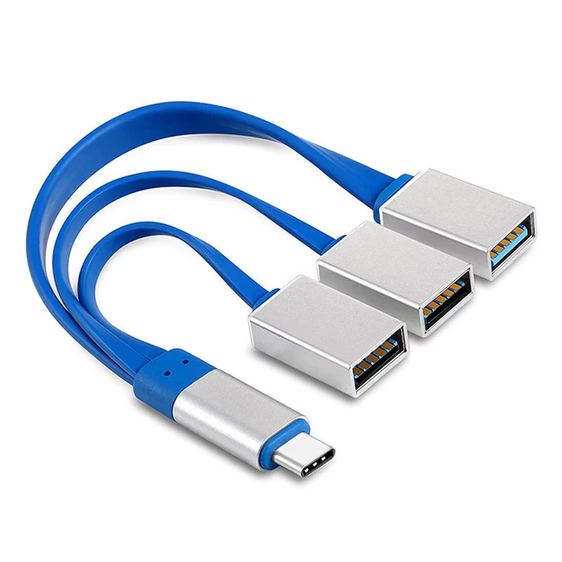 Bộ chia điện thoại di động usb một kéo bốn máy tính xách tay apple loại đa tốc độ 3.0 tốc độ cao - USB Aaccessories