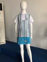 Tai Ju Experiment Elementary School Uniforms Girls Summer Clothing A Set Summer Suit Short Sleeve Dress Pants Remarks Good Class Name