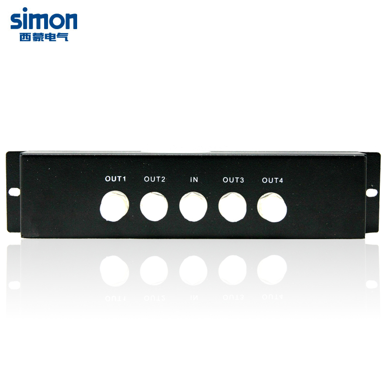 Simon switch socket integrated wiring 1 minute 4 video module strip SMH331104 four distributor