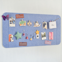 Photo Wall non-perforated decorative photo wall background board self-sticking Net red ins Wind Nordic felt wall stickers creative