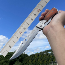Cutter Outdoor High Hardness Military Knife Folding Knife Wilderness Begging For Knife Body Knife Body Knife Stainless Steel Sharp Water Fruit Knife Portable