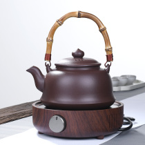 Songlinwai Yixing Purple Sand kettle Large capacity boiling kettle Electric pottery stove open flame cooking white tea Puer tea set